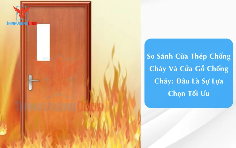 So Sánh Cửa Thép Chống Cháy Và Cửa Gỗ Chống Cháy: Đâu Là Sự Lựa Chọn Tối Ưu