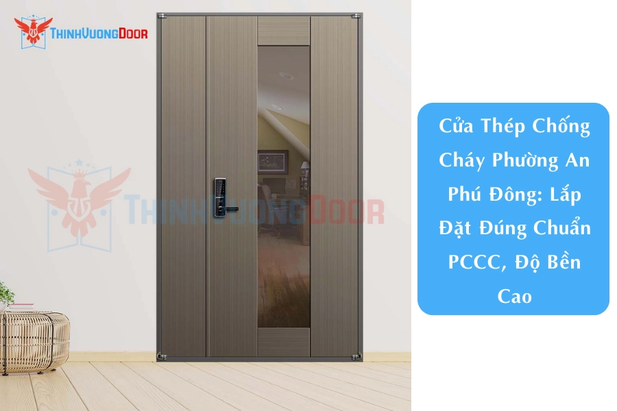 Cửa Thép Chống Cháy Phường An Phú Đông: Lắp Đặt Đúng Chuẩn PCCC, Độ Bền Cao