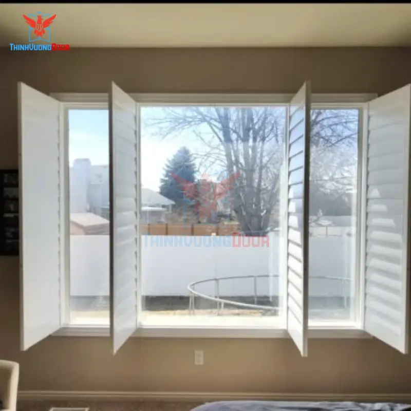 cửa sổ gỗ 4 cánh