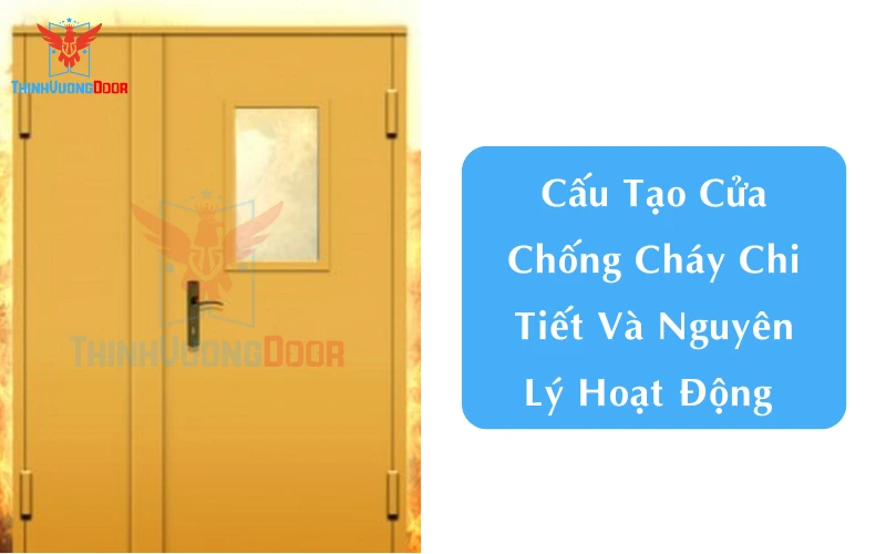 Cấu Tạo Cửa Chống Cháy Chi Tiết Và Nguyên Lý Hoạt Động 