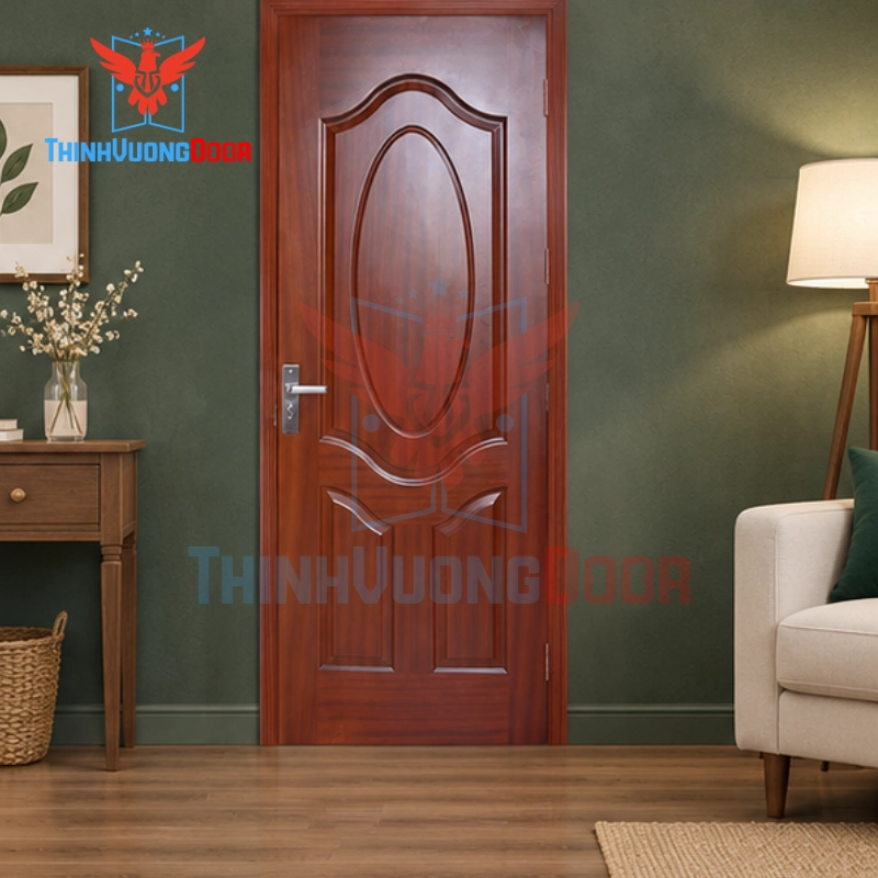 Tại sao nên đặt mua cửa gỗ HDF Veneer 3A Căm Xe tại Thịnh Vượng Door