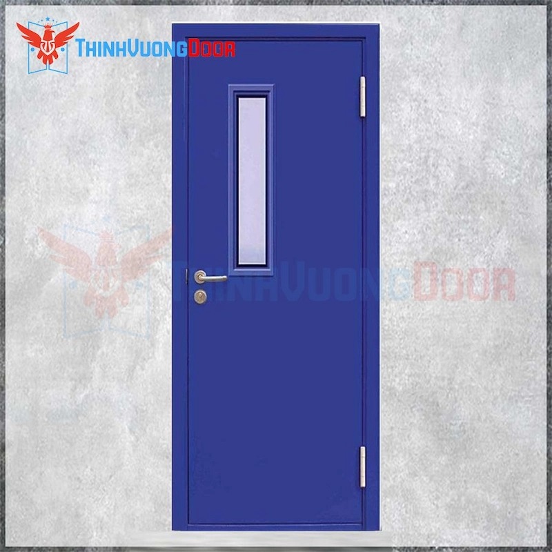 Cửa thép chống cháy P1G1 Xanh Dương