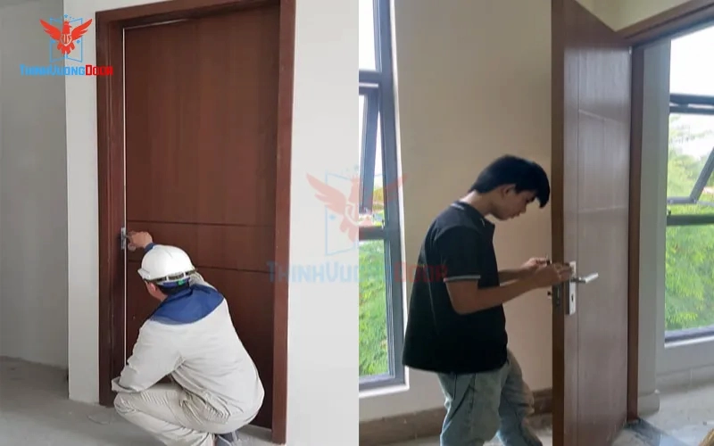 Quy trình mua và lắp đặt cửa nhựa Composite tại Thịnh Vượng Door