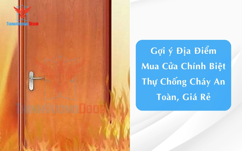 Gợi ý Địa Điểm Mua Cửa Chính Biệt Thự Chống Cháy An Toàn, Giá Rẻ