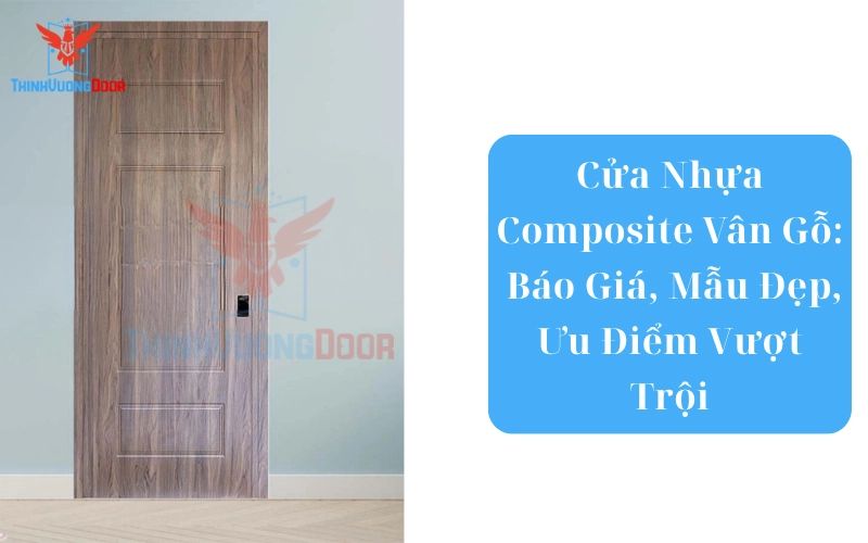 Cửa Nhựa Composite Vân Gỗ: Báo Giá, Mẫu Đẹp, Ưu Điểm Vượt Trội 