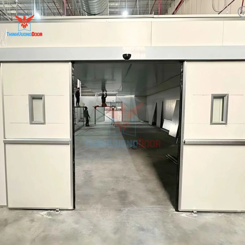 cửa trượt chống cháy