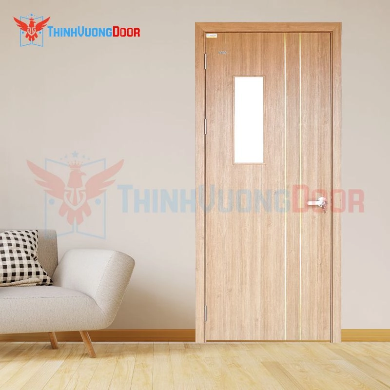 Mẫu cửa ABS có ô kính