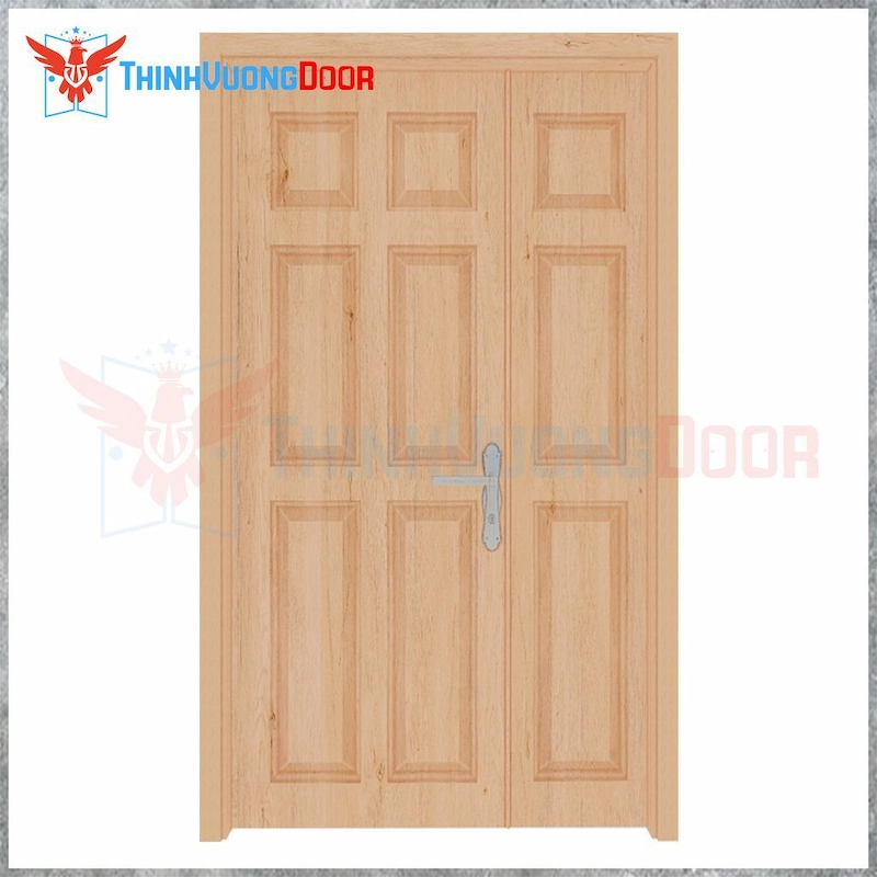 Cửa Gỗ HDF VENEER 2 canh 9A Oak Cửa Gỗ HDF VENEER 2 canh 9A Oak