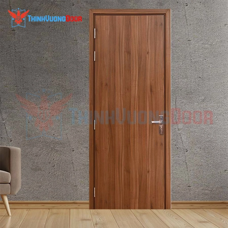 "Giải phẫu" cấu tạo cửa gỗ MDF Laminate P1-4 tại Thịnh Vượng Door
