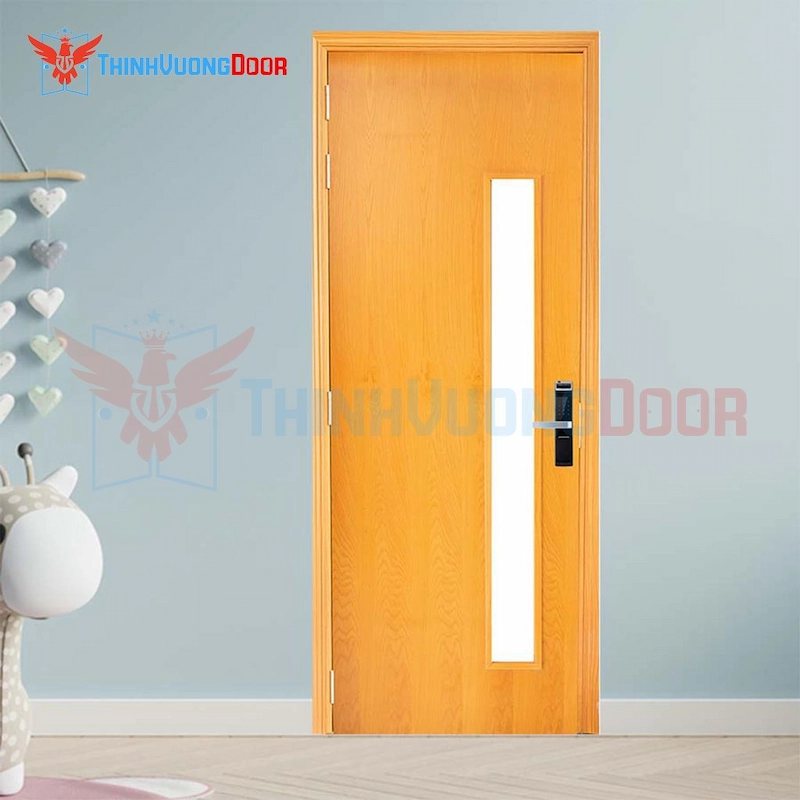 Cửa gỗ chống cháy MDF veneer P1G1 Soi Cửa gỗ chống cháy MDF veneer P1G1 Soi
