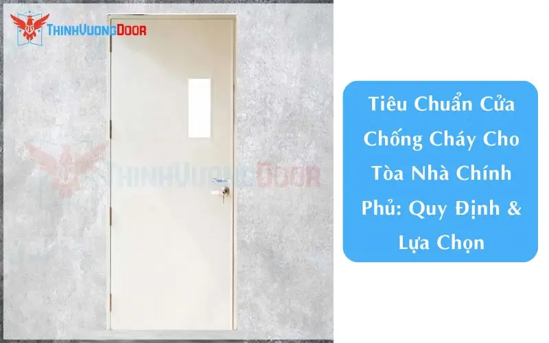 Tiêu Chuẩn Cửa Chống Cháy Cho Tòa Nhà Chính Phủ: Quy Định & Lựa Chọn