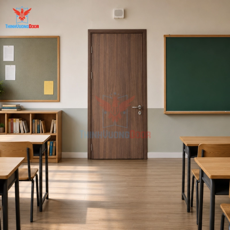 Cửa Gỗ MDF Laminate P1-8