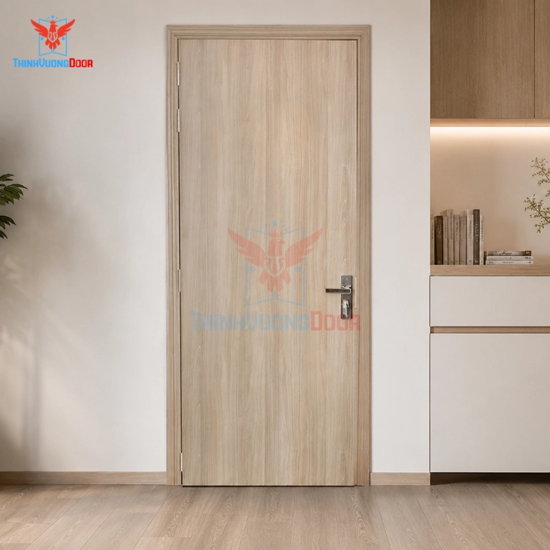 Cửa chống cháy gỗ MDF Melamine P11 Cửa chống cháy gỗ MDF Melamine P11