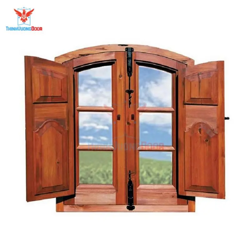 Thịnh Vượng Door - Giải pháp cửa sổ gỗ 2 cánh hoàn hảo cho mọi công trình