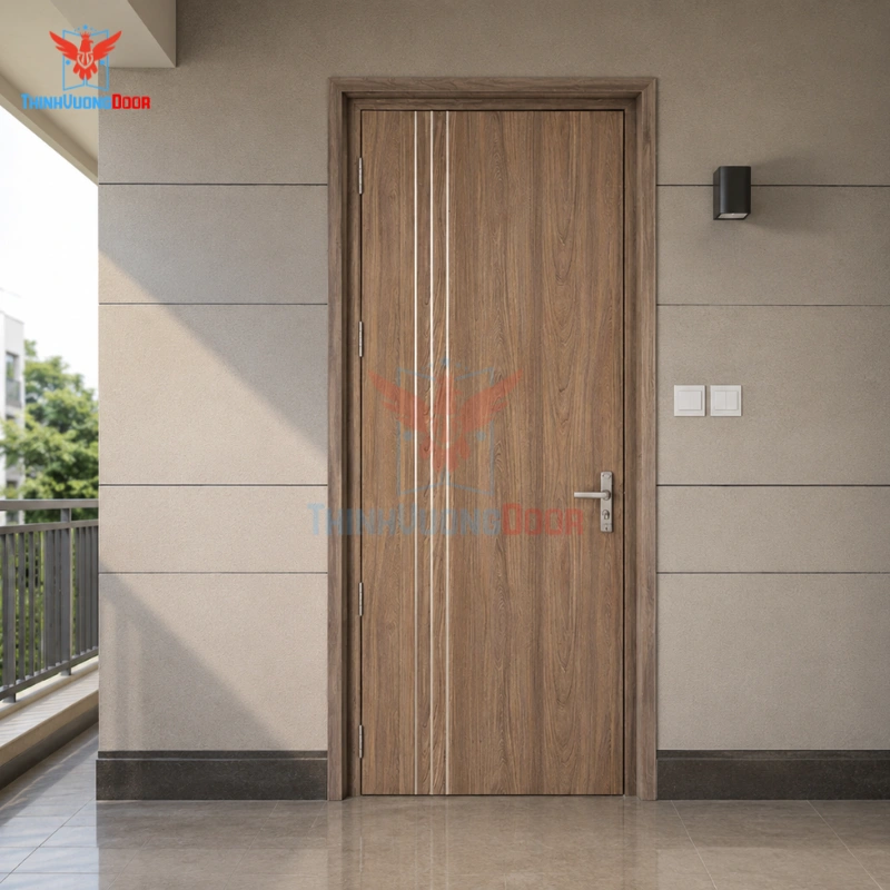 Cửa Gỗ MDF Laminate P1R3 Cửa Gỗ MDF Laminate P1R3