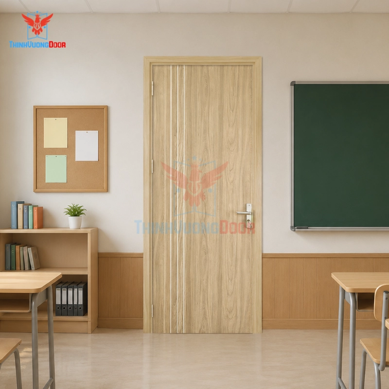 Cửa Gỗ MDF Laminate P1R2 23029 Cửa Gỗ MDF Laminate P1R2 23029