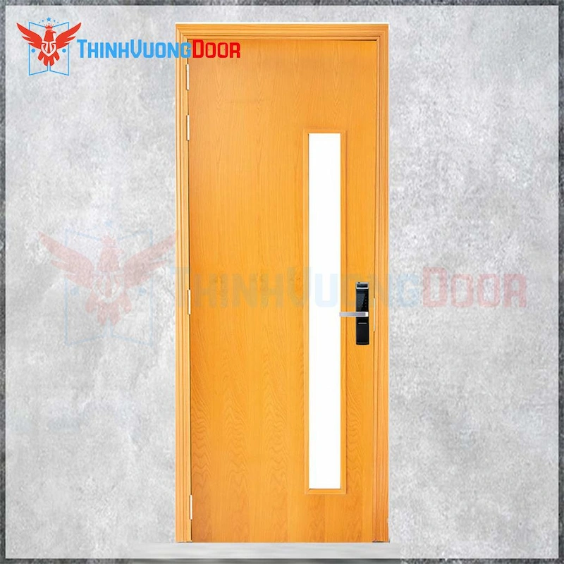 Cửa gỗ chống cháy MDF veneer P1G1 Soi Cửa gỗ chống cháy MDF veneer P1G1 Soi
