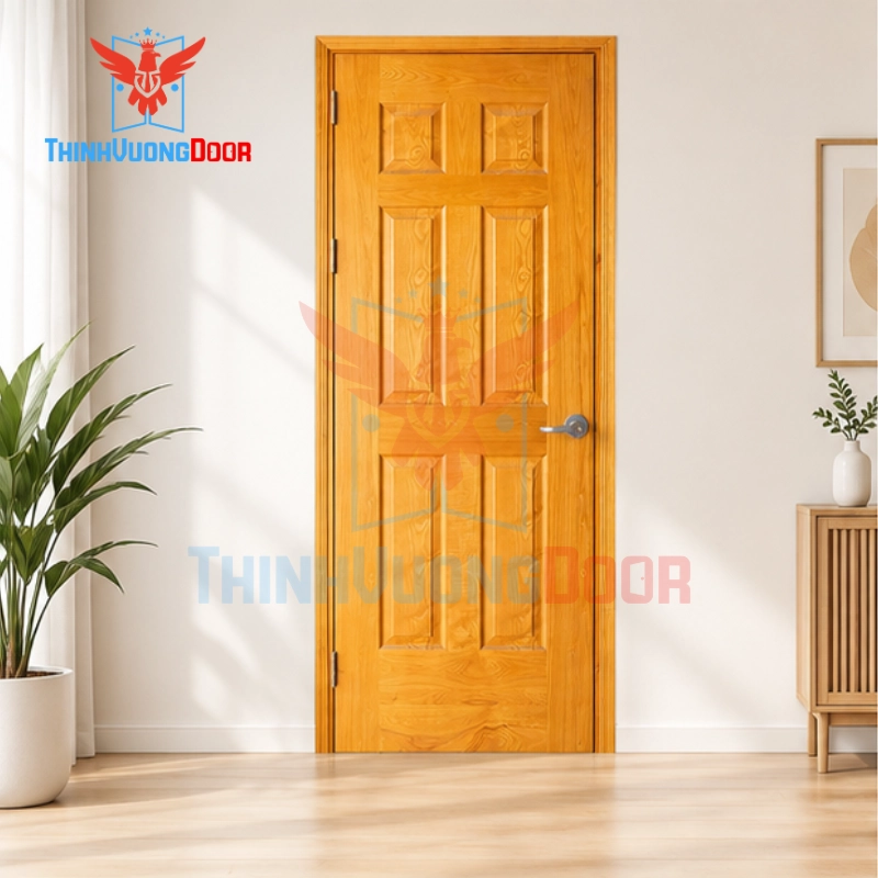 Báo giá cửa gỗ HDF Veneer cao cấp 6A Ash và các yếu tố ảnh hưởng đến chi phí