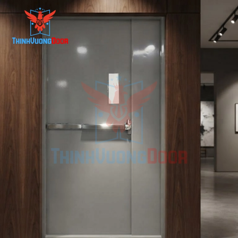 Tại sao nên chọn mua cửa chống cháy thép P2G1 TTH tại Thịnh Vượng Door?