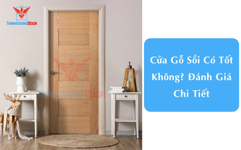 Cửa Gỗ Sồi Có Tốt Không? Đánh Giá Chi Tiết