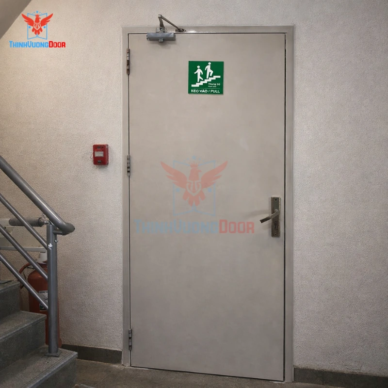 Giải pháp cung cấp & thi công cửa chống cháy P1 từ Thịnh Vượng Door