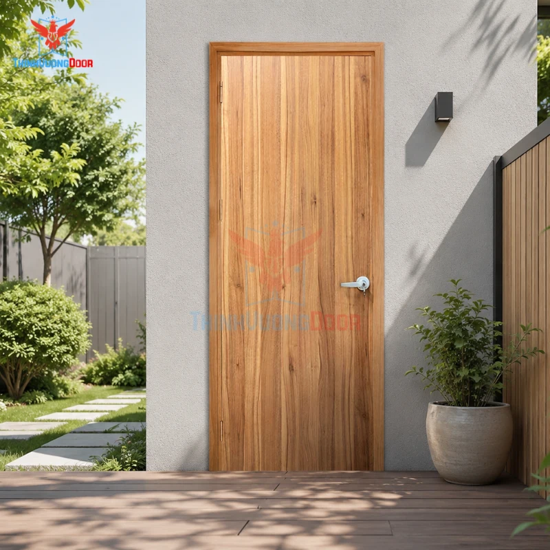 Cửa Gỗ MDF Laminate P1-5 Cửa Gỗ MDF Laminate P1-5