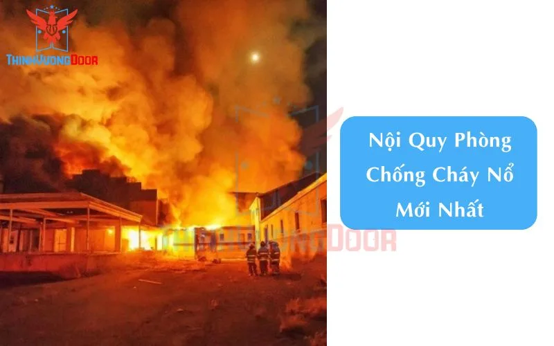 Nội Quy Phòng Chống Cháy Nổ Mới Nhất