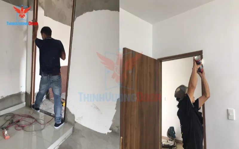 Quy trình mua và lắp đặt cửa nhựa Composite