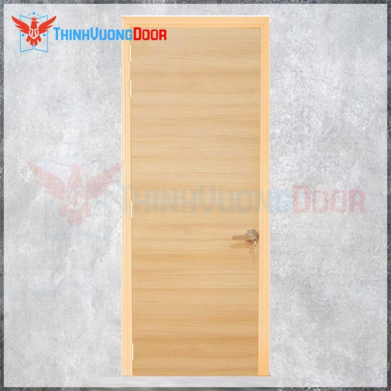 Cửa gỗ chống Cháy MDF Laminate vân ngang