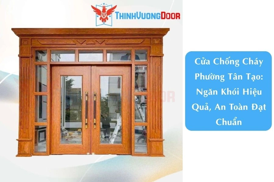 Cửa Chống Cháy Phường Tân Tạo: Ngăn Khói Hiệu Quả, An Toàn Đạt Chuẩn