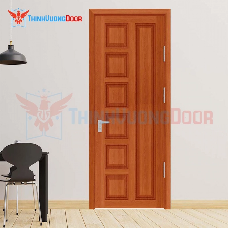 Cửa Gỗ HDF VENEER 6B sapele Cửa Gỗ HDF VENEER 6B sapele