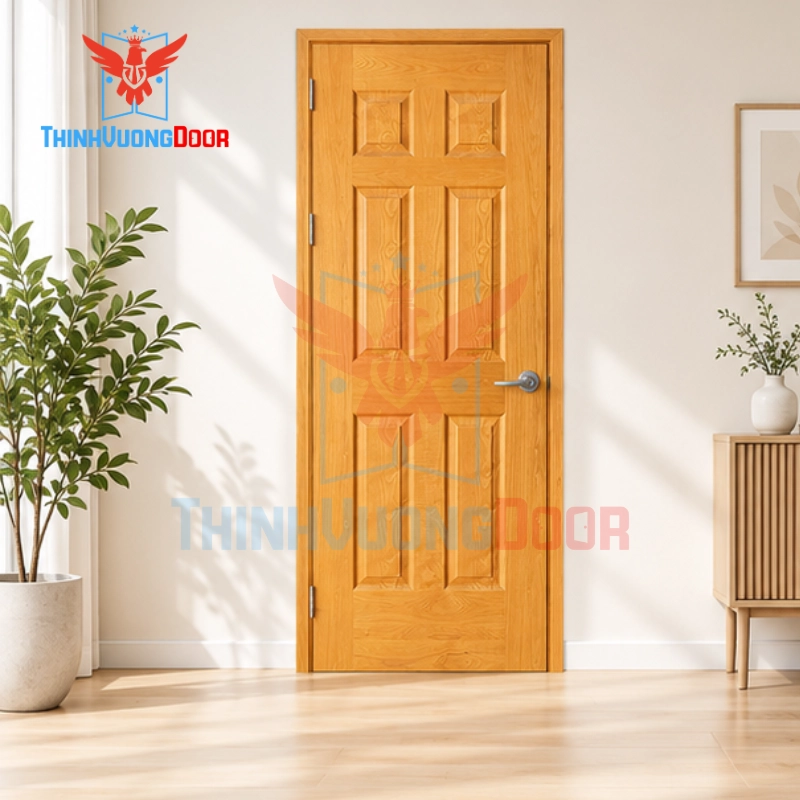 Báo giá cửa gỗ HDF Veneer cao cấp 6A-Soi-1 chi tiết mới nhất
