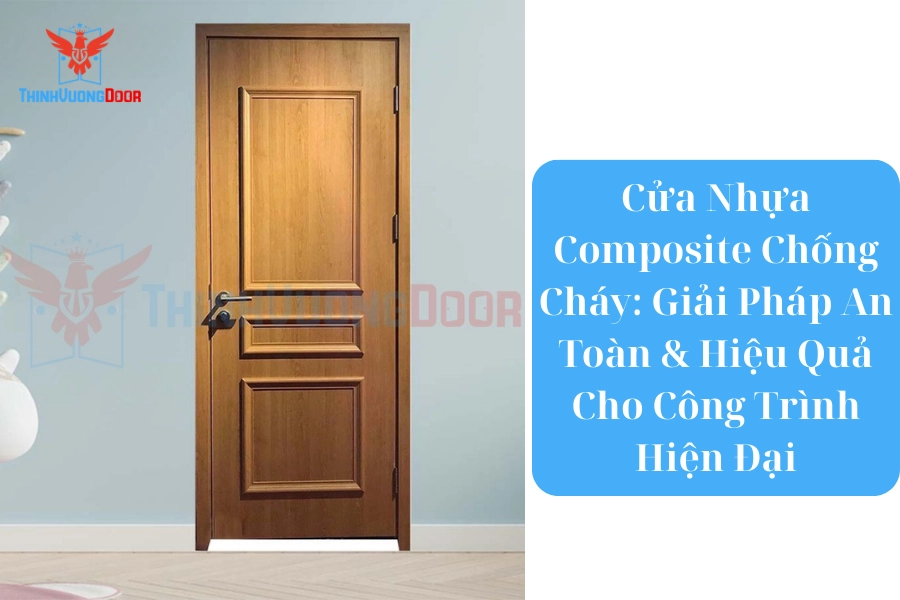 Cửa Nhựa Composite Chống Cháy: Giải Pháp An Toàn & Hiệu Quả Cho Công Trình Hiện Đại