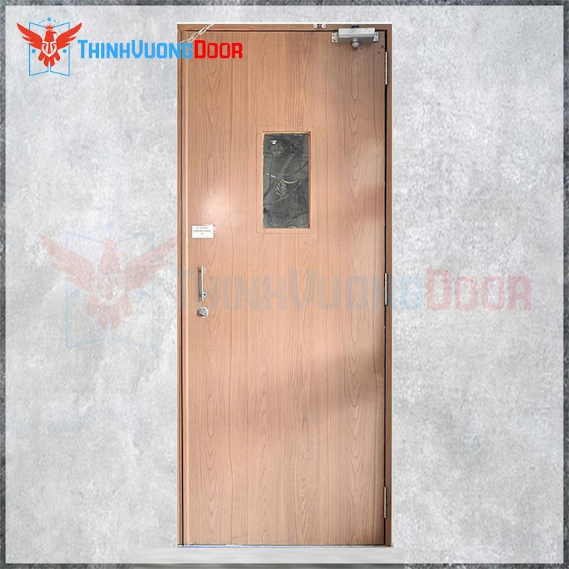 Cửa thép chống cháy P1G1 Vân Gỗ Cửa thép chống cháy P1G1 Vân Gỗ
