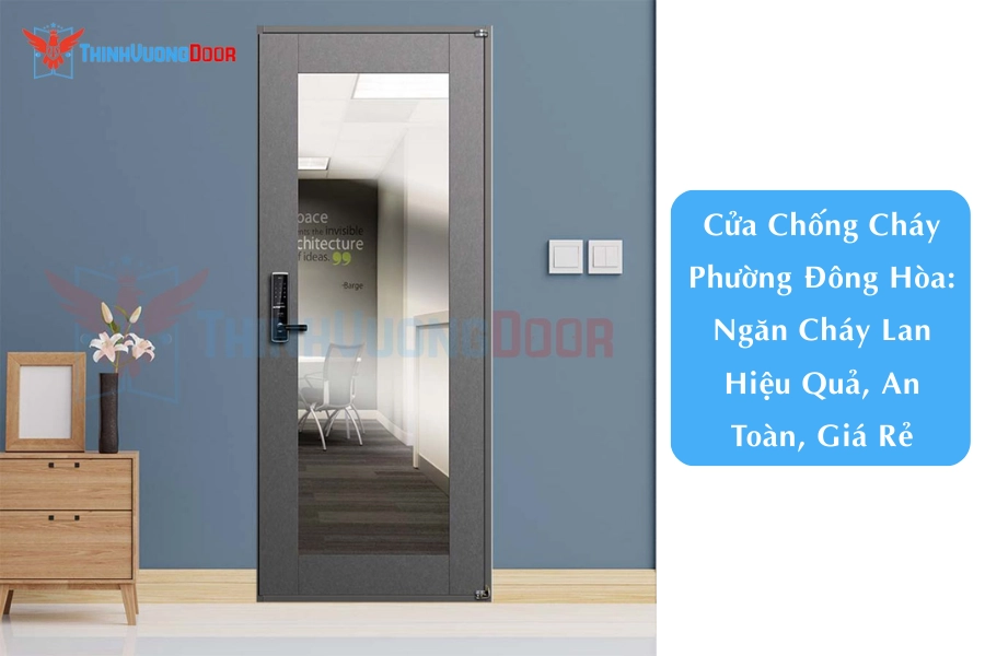 Cửa Chống Cháy Phường Đông Hòa: Ngăn Cháy Lan Hiệu Quả, An Toàn, Giá Rẻ
