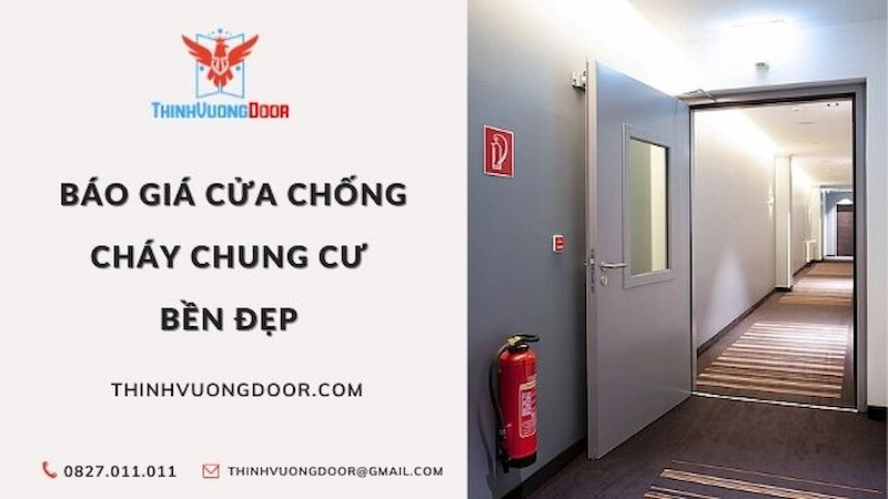 Giá Cửa Chống Cháy Chung Cư
