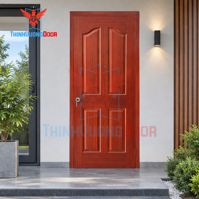 Kinh nghiệm chọn mua cửa gỗ HDF Veneer cao cấp 4A Cam Xe tại Thịnh Vượng Door