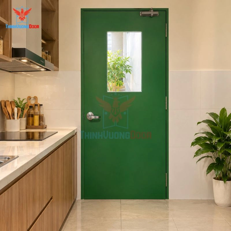Cửa P1G1 thoát hiểm có khóa