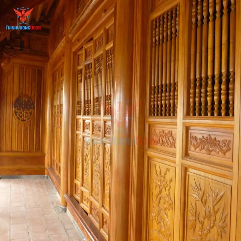 cửa gỗ truyền thống cửa gỗ truyền thống