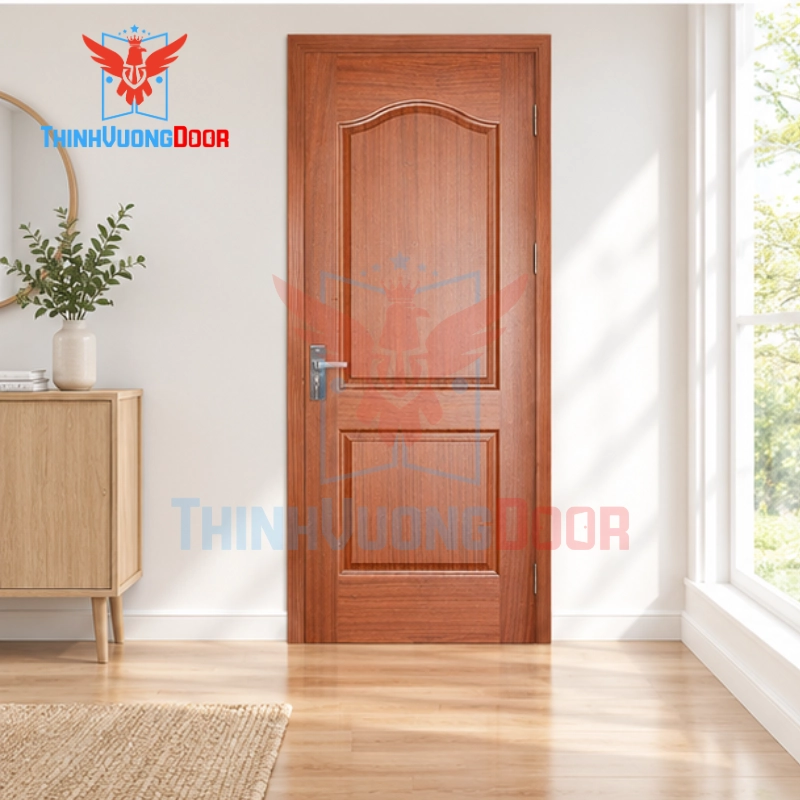 Tại sao nên chọn mua cửa gỗ HDF Veneer 2A Xoan Đào tại Thịnh Vượng Door