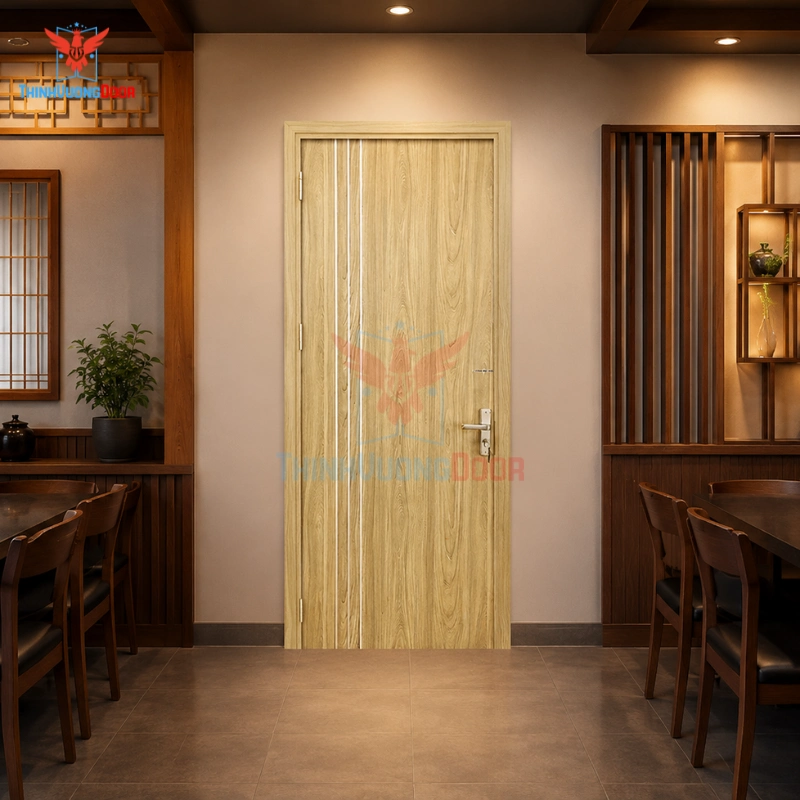 Cửa Gỗ MDF Laminate P1R2 23029 Cửa Gỗ MDF Laminate P1R2 23029