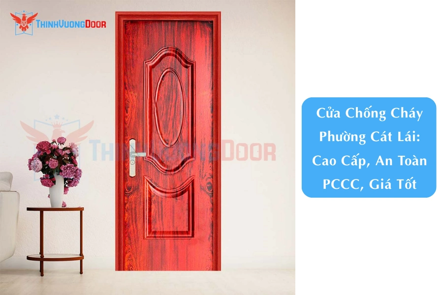 Cửa Chống Cháy Phường Cát Lái: Cao Cấp, An Toàn PCCC, Giá Tốt