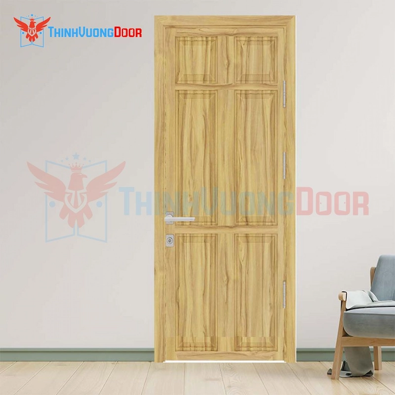 Cửa Gỗ HDF VENEER 6A soi Cửa Gỗ HDF VENEER 6A soi