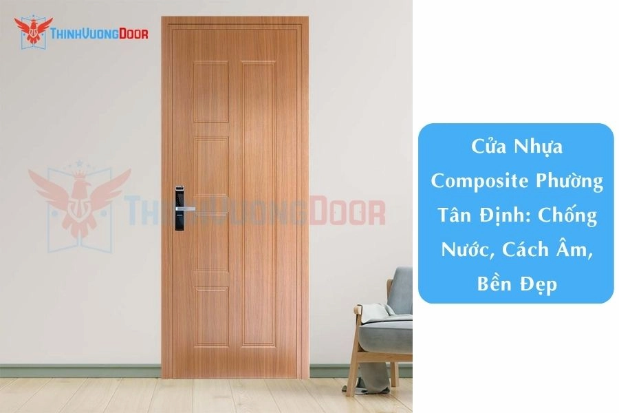 Cửa Nhựa Composite Phường Tân Định: Chống Nước, Cách Âm, Bền Đẹp