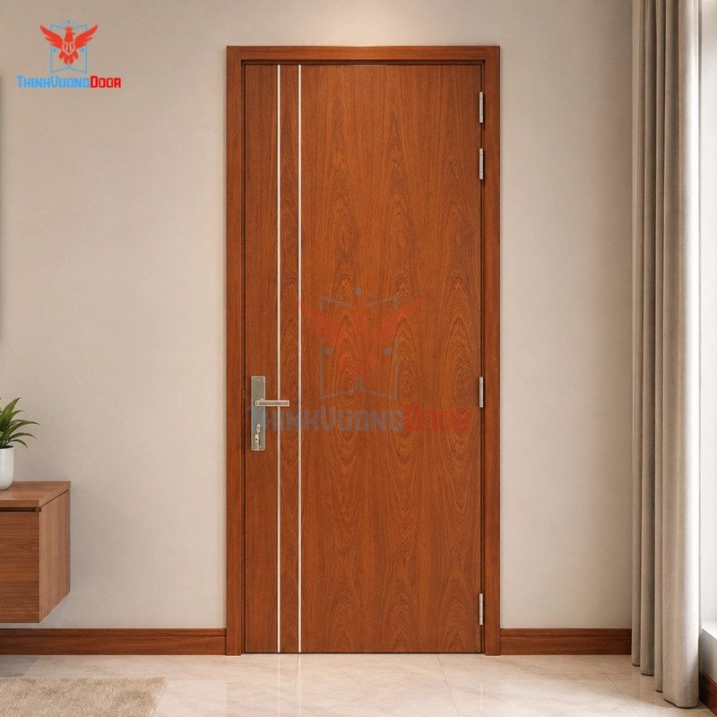 Cửa Gỗ Chống Cháy MDF Veneer P1R2 Xoan dao
