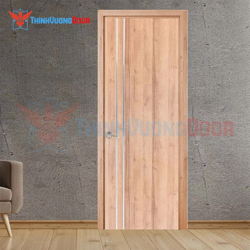 Giải mã cấu tạo cửa gỗ MDF cao cấp Melamine 2P1R2: Điều gì tạo nên độ bền?