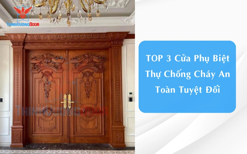 TOP 3 Cửa Phụ Biệt Thự Chống Cháy An Toàn Tuyệt Đối