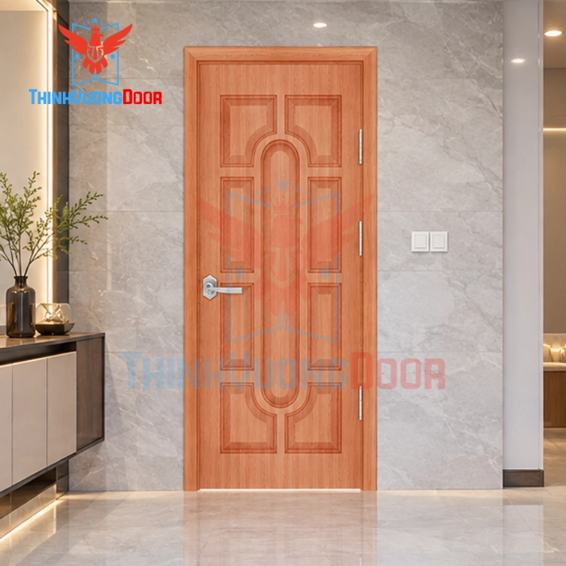 Ưu điểm vượt trội của Cửa Gỗ HDF VENEER SGD 019 Sapele trong sử dụng thực tế