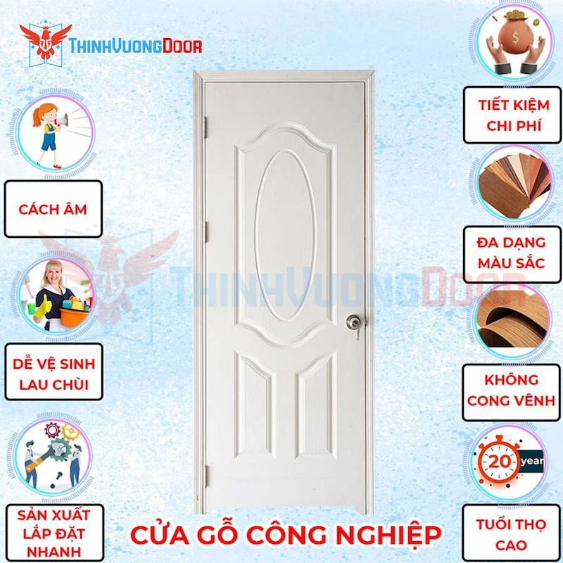 Cửa HDF 3A C1 Cửa HDF 3A C1