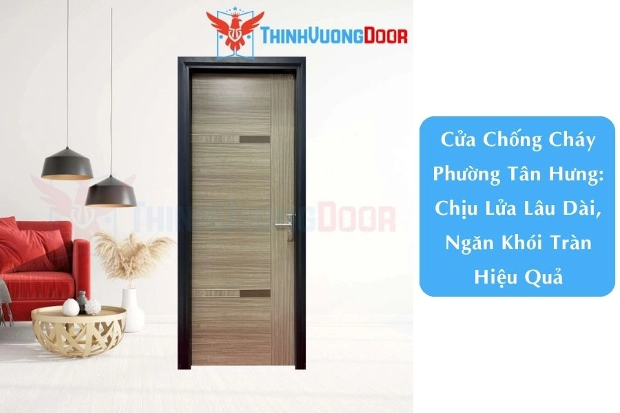 Cửa Chống Cháy Phường Tân Hưng: Chịu Lửa Lâu Dài, Ngăn Khói Tràn Hiệu Quả